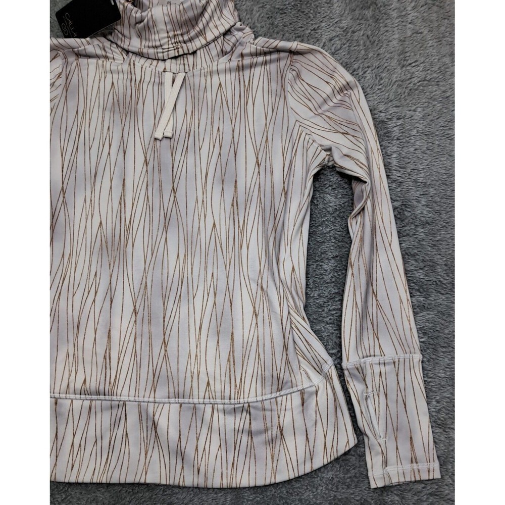 New Calia By Carrie Underwood Pullover Sz Medium Turtleneck Sweatshirt Entwined - Picture 6 of 16